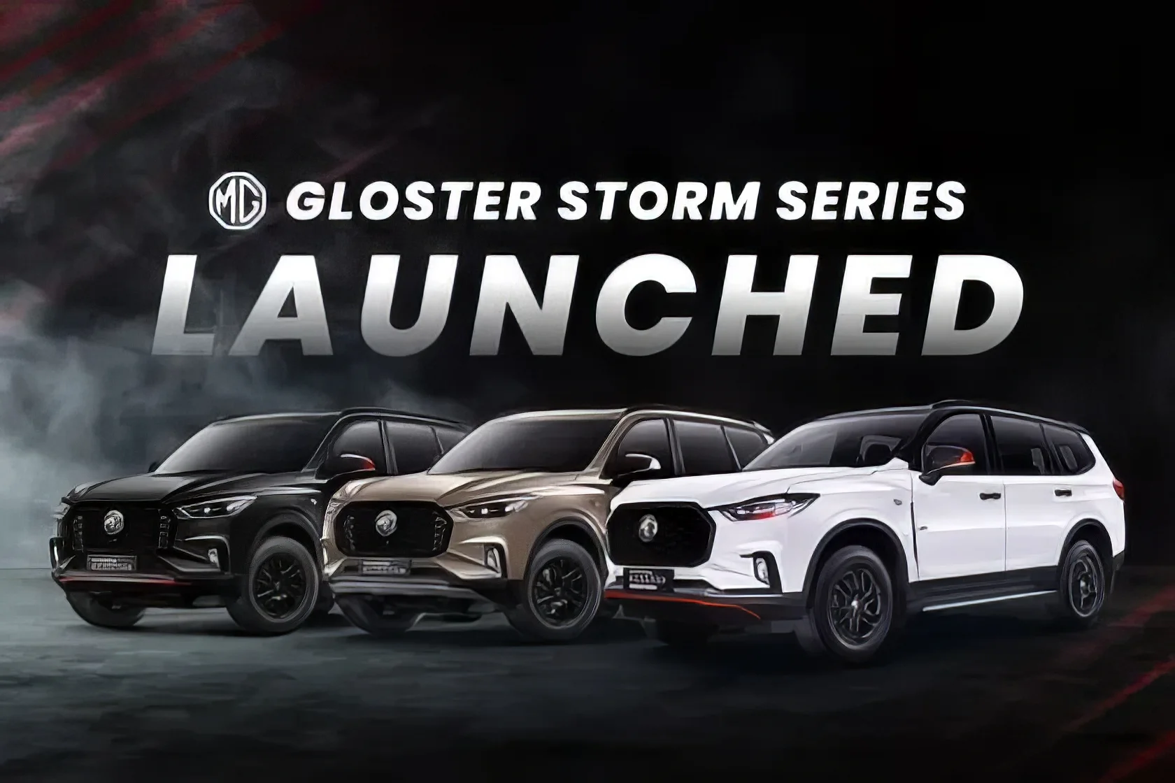 MG Gloster Unveils Sporty Storm Editions: Desertstorm And Snowstorm