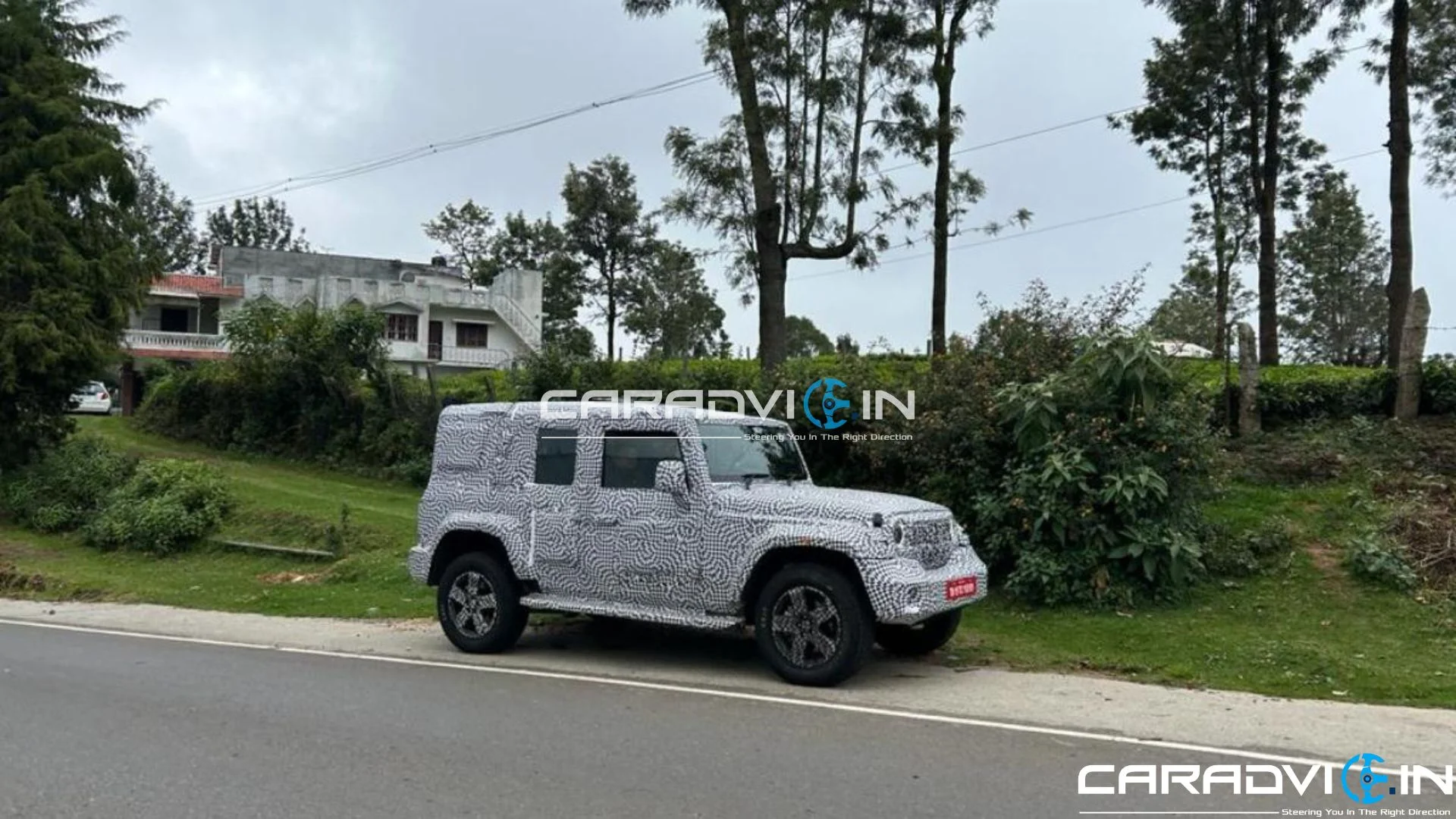 Mahindra Thar Armada Spied With New Features