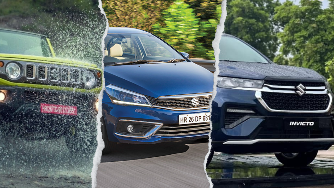 Jimny, Ciaz & Invicto Are Worst Selling Maruti Cars In May 2024